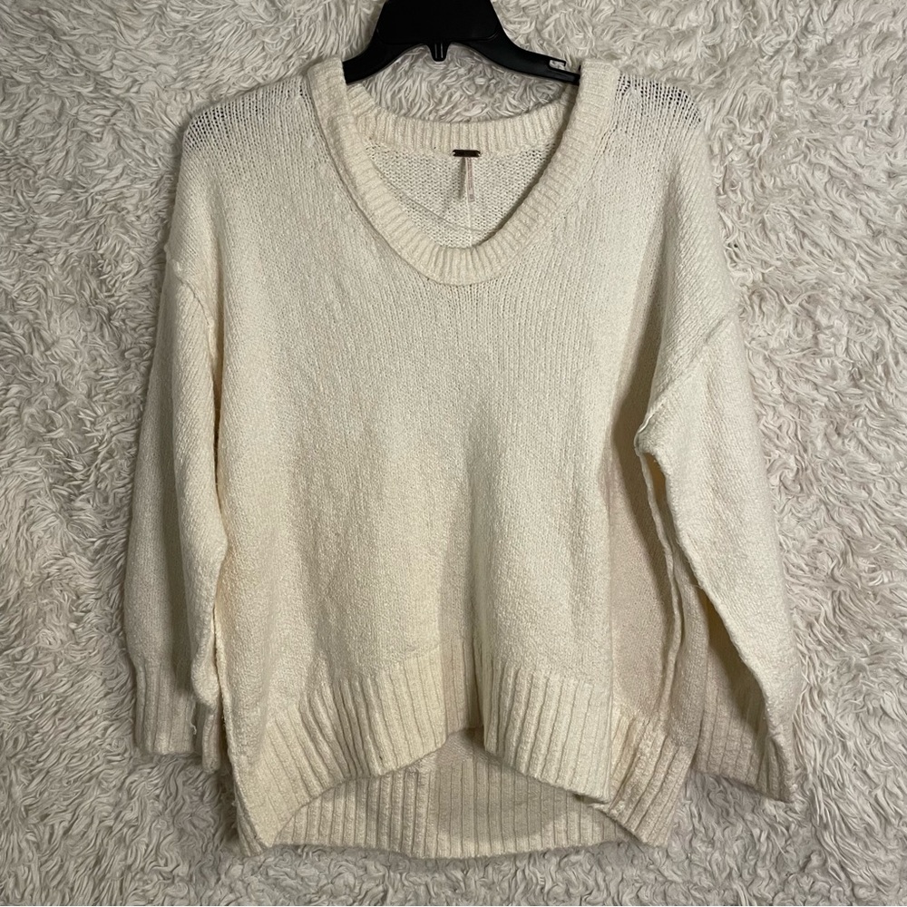 Free people cream sweater